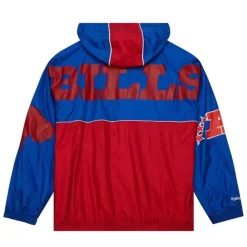 Apparel Mitchell & Ness Jackets & Outerwear-Team Og 2.0 Anorak Windbreaker Buffalo Bills