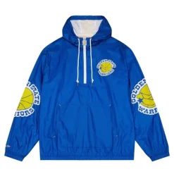 Apparel Mitchell & Ness Jackets & Outerwear-Team Og 2.0 Anorak Windbreaker Golden State Warriors
