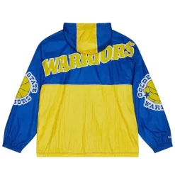Apparel Mitchell & Ness Jackets & Outerwear-Team Og 2.0 Anorak Windbreaker Golden State Warriors