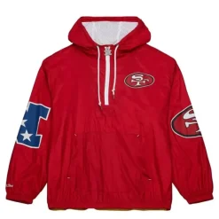 Apparel Mitchell & Ness Jackets & Outerwear-Team Og 2.0 Anorak Windbreaker San Francisco 49Ers