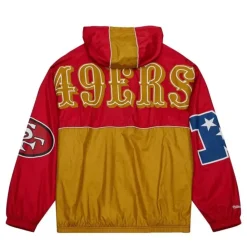 Apparel Mitchell & Ness Jackets & Outerwear-Team Og 2.0 Anorak Windbreaker San Francisco 49Ers