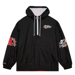 Apparel Mitchell & Ness Jackets & Outerwear-Team Og 2.0 Anorak Windbreaker Cincinnati Bengals