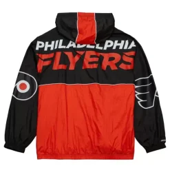 Apparel Mitchell & Ness Jackets & Outerwear-Team Og 2.0 Anorak Windbreaker Philadelphia Flyers