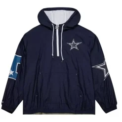 Apparel Mitchell & Ness Jackets & Outerwear-Team Og 2.0 Anorak Windbreaker Dallas Cowboys