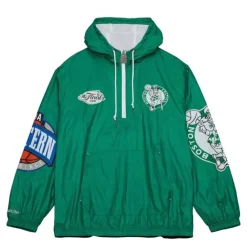 Apparel Mitchell & Ness Jackets & Outerwear-Team Og 2.0 Anorak Windbreaker Boston Celtics