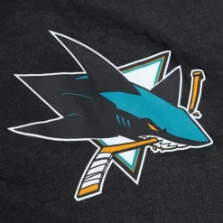 Apparel Mitchell & Ness Jackets & Outerwear-Team Og 2.0 Anorak Windbreaker San Jose Sharks
