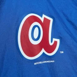 Apparel Mitchell & Ness Jackets & Outerwear-Team Og 2.0 Anorak Windbreaker Atlanta Braves