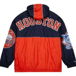 Apparel Mitchell & Ness Jackets & Outerwear-Team Og 2.0 Anorak Windbreaker Houston Astros