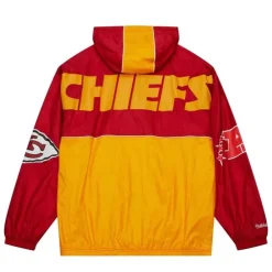 Apparel Mitchell & Ness Jackets & Outerwear-Team Og 2.0 Anorak Windbreaker Kansas City Chiefs