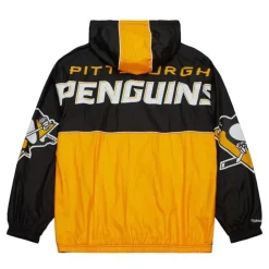 Apparel Mitchell & Ness Jackets & Outerwear-Team Og 2.0 Anorak Windbreaker Pittsburgh Penguins