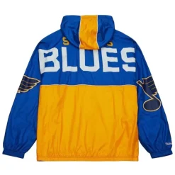 Apparel Mitchell & Ness Jackets & Outerwear-Team Og 2.0 Anorak Windbreaker St. Louis Blues