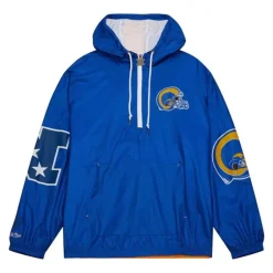 Apparel Mitchell & Ness Jackets & Outerwear-Team Og 2.0 Anorak Windbreaker Los Angeles Rams