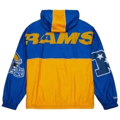 Apparel Mitchell & Ness Jackets & Outerwear-Team Og 2.0 Anorak Windbreaker Los Angeles Rams