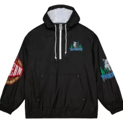 Apparel Mitchell & Ness Jackets & Outerwear-Team Og 2.0 Anorak Windbreaker Minnesota Timberwolves