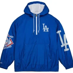 Apparel Mitchell & Ness Jackets & Outerwear-Team Og 2.0 Anorak Windbreaker Los Angeles Dodgers