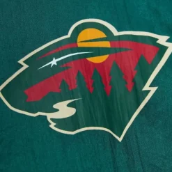 Apparel Mitchell & Ness Jackets & Outerwear-Team Og 2.0 Anorak Windbreaker Minnesota Wild