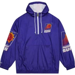 Apparel Mitchell & Ness Jackets & Outerwear-Team Og 2.0 Anorak Windbreaker Phoenix Suns