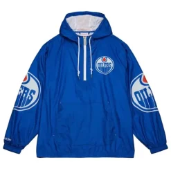 Apparel Mitchell & Ness Jackets & Outerwear-Team Og 2.0 Anorak Windbreaker Edmonton Oilers