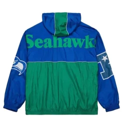 Apparel Mitchell & Ness Jackets & Outerwear-Team Og 2.0 Anorak Windbreaker Seattle Seahawks