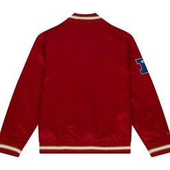 Apparel Mitchell & Ness Jackets & Outerwear-Team Og 2.0 Lightweight Satin Jacket San Francisco 49Ers