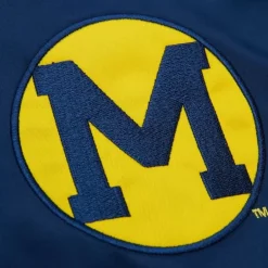 Apparel Mitchell & Ness Jackets & Outerwear-Team Og 2.0 Lightweight Satin Jacket University Of Michigan