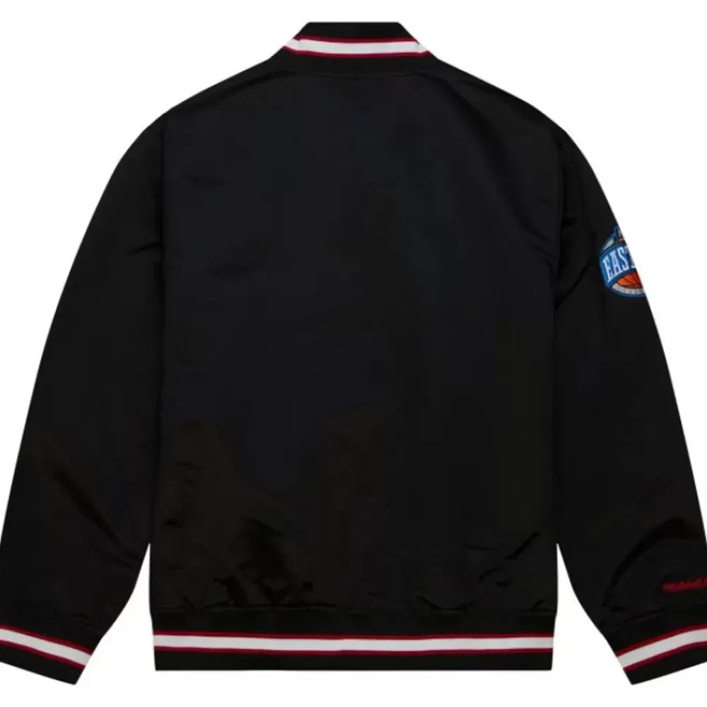 Apparel Mitchell & Ness Jackets & Outerwear-Team Og 2.0 Lightweight Satin Jacket Chicago Bulls