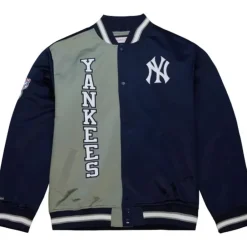 Apparel Mitchell & Ness Jackets & Outerwear-Team Og 2.0 Lightweight Satin Jacket New York Yankees