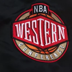 Apparel Mitchell & Ness Jackets & Outerwear-Team Og 2.0 Lightweight Satin Jacket Vancouver Grizzlies