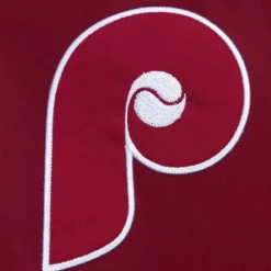 Apparel Mitchell & Ness Jackets & Outerwear-Team Og 2.0 Lightweight Satin Jacket Philadelphia Phillies