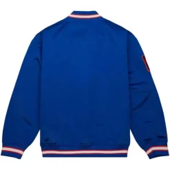 Apparel Mitchell & Ness Jackets & Outerwear-Team Og 2.0 Lightweight Satin Jacket New York Knicks