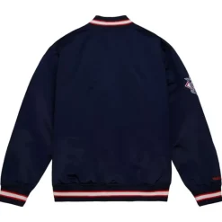 Apparel Mitchell & Ness Jackets & Outerwear-Team Og 2.0 Lightweight Satin Jacket Houston Astros