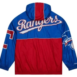 Apparel Mitchell & Ness Jackets & Outerwear-Team Og Anorak Windbreaker Texas Rangers