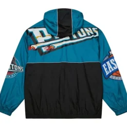 Apparel Mitchell & Ness Jackets & Outerwear-Team Og Anorak Windbreaker Detroit Pistons