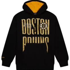 Apparel Mitchell & Ness Hoodies & Sweatshirts-Team Og Fleece 2.0 Boston Bruins