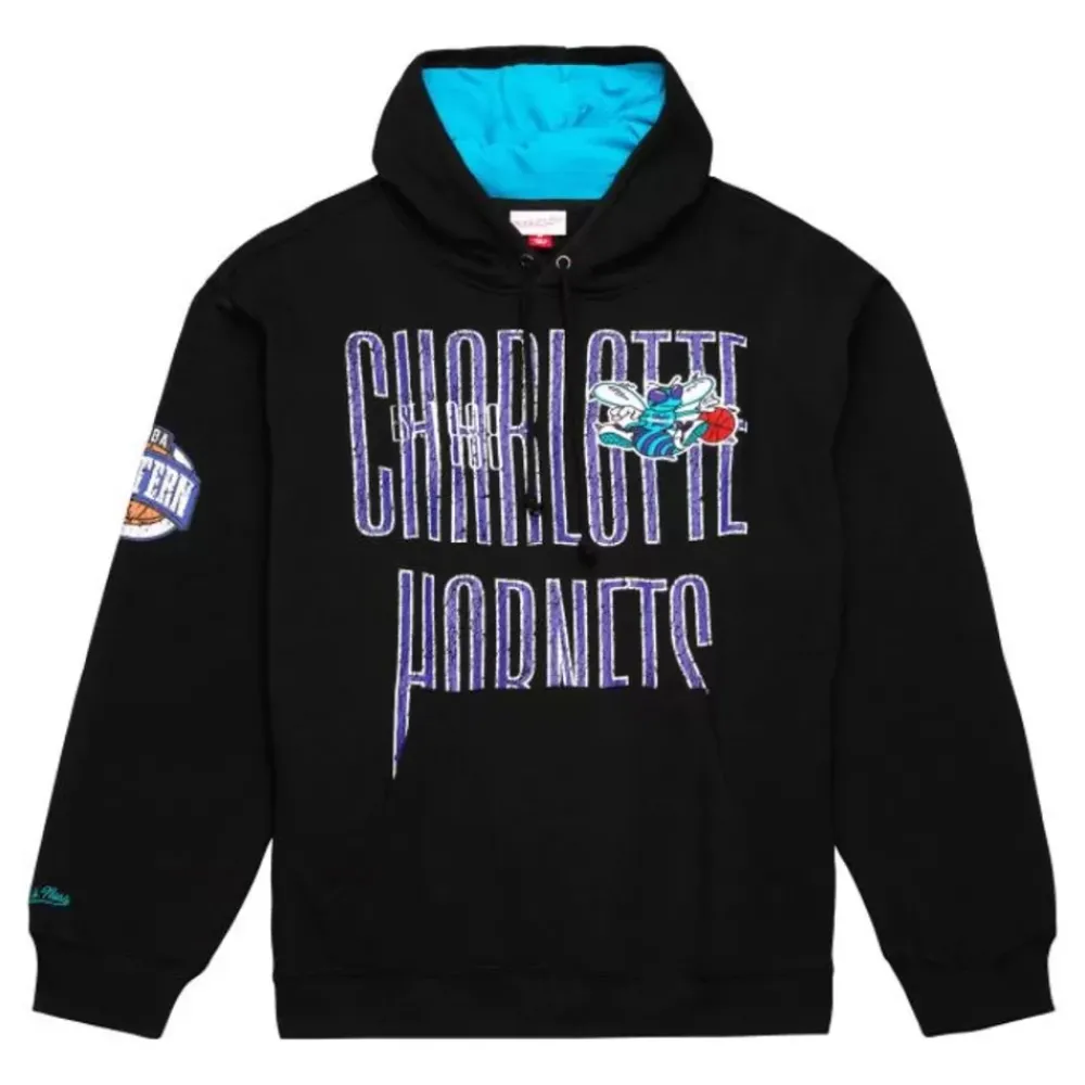 Apparel Mitchell & Ness Hoodies & Sweatshirts-Team Og Fleece 2.0 Charlotte Hornets
