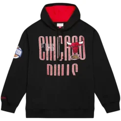 Apparel Mitchell & Ness Hoodies & Sweatshirts-Team Og Fleece 2.0 Chicago Bulls
