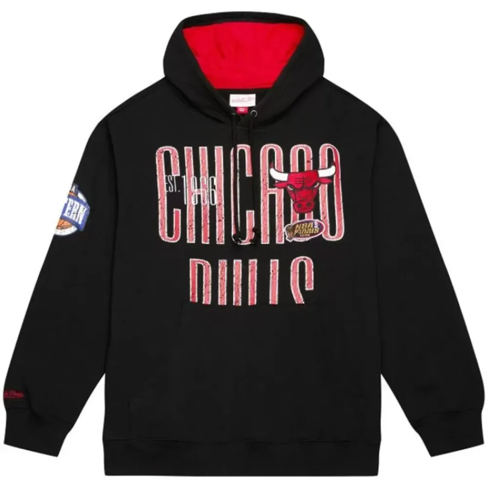 Apparel Mitchell & Ness Hoodies & Sweatshirts-Team Og Fleece 2.0 Chicago Bulls