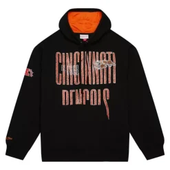 Apparel Mitchell & Ness Hoodies & Sweatshirts-Team Og Fleece 2.0 Cincinnati Bengals