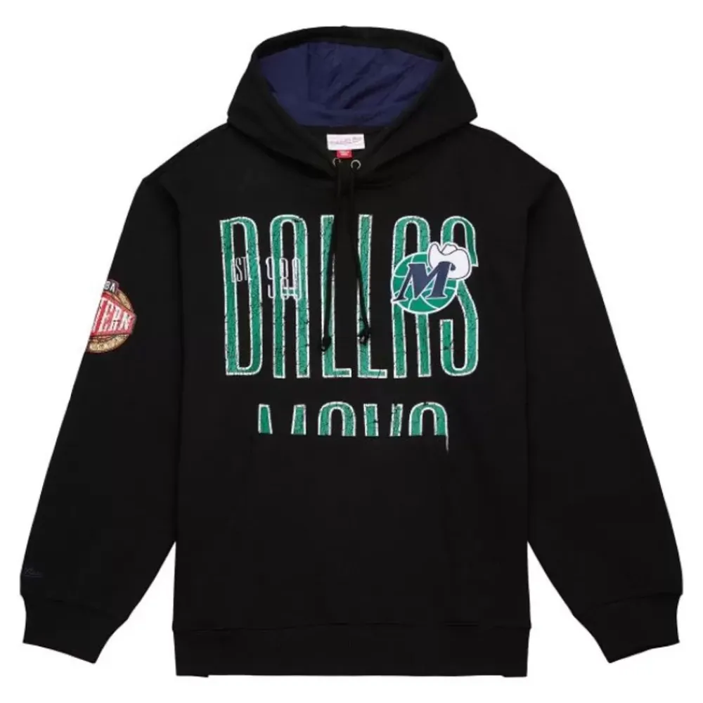 Apparel Mitchell & Ness Hoodies & Sweatshirts-Team Og Fleece 2.0 Dallas Mavericks