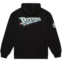 Apparel Mitchell & Ness Hoodies & Sweatshirts-Team Og Fleece 2.0 Detroit Pistons