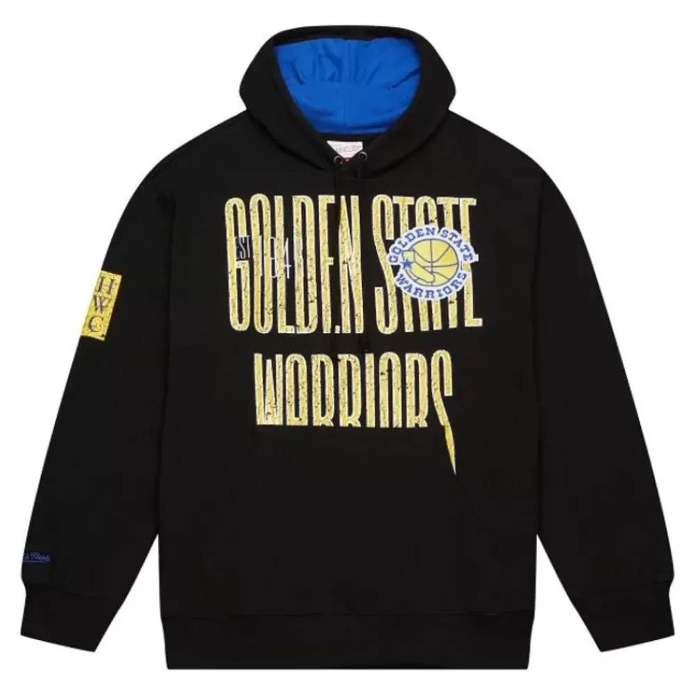 Apparel Mitchell & Ness Hoodies & Sweatshirts-Team Og Fleece 2.0 Golden State Warriors