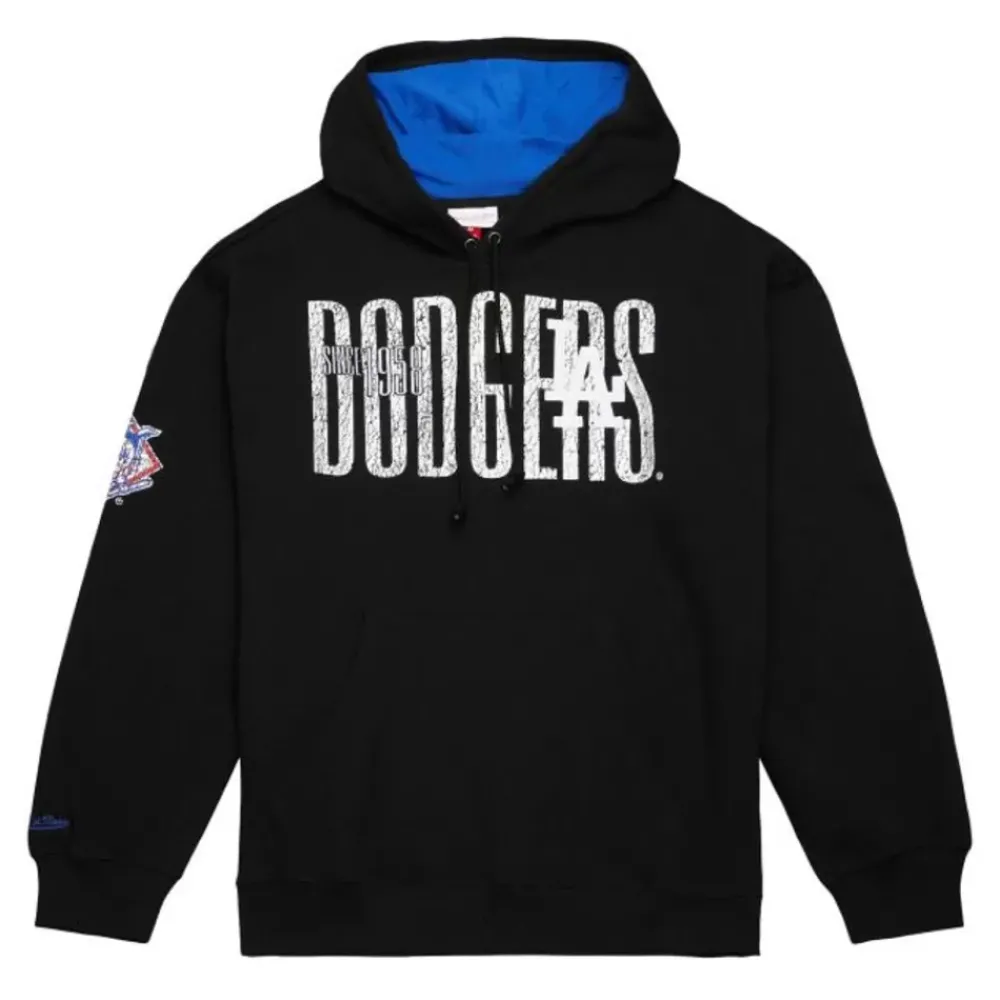 Apparel Mitchell & Ness Hoodies & Sweatshirts-Team Og Fleece 2.0 Los Angeles Dodgers