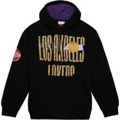 Apparel Mitchell & Ness Hoodies & Sweatshirts-Team Og Fleece 2.0 Los Angeles Lakers