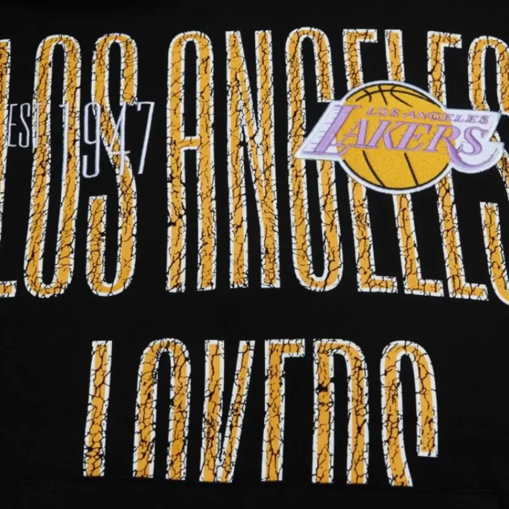 Apparel Mitchell & Ness Hoodies & Sweatshirts-Team Og Fleece 2.0 Los Angeles Lakers