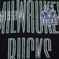 Apparel Mitchell & Ness Hoodies & Sweatshirts-Team Og Fleece 2.0 Milwaukee Bucks