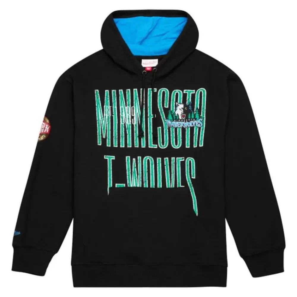 Apparel Mitchell & Ness Hoodies & Sweatshirts-Team Og Fleece 2.0 Minnesota Timberwolves