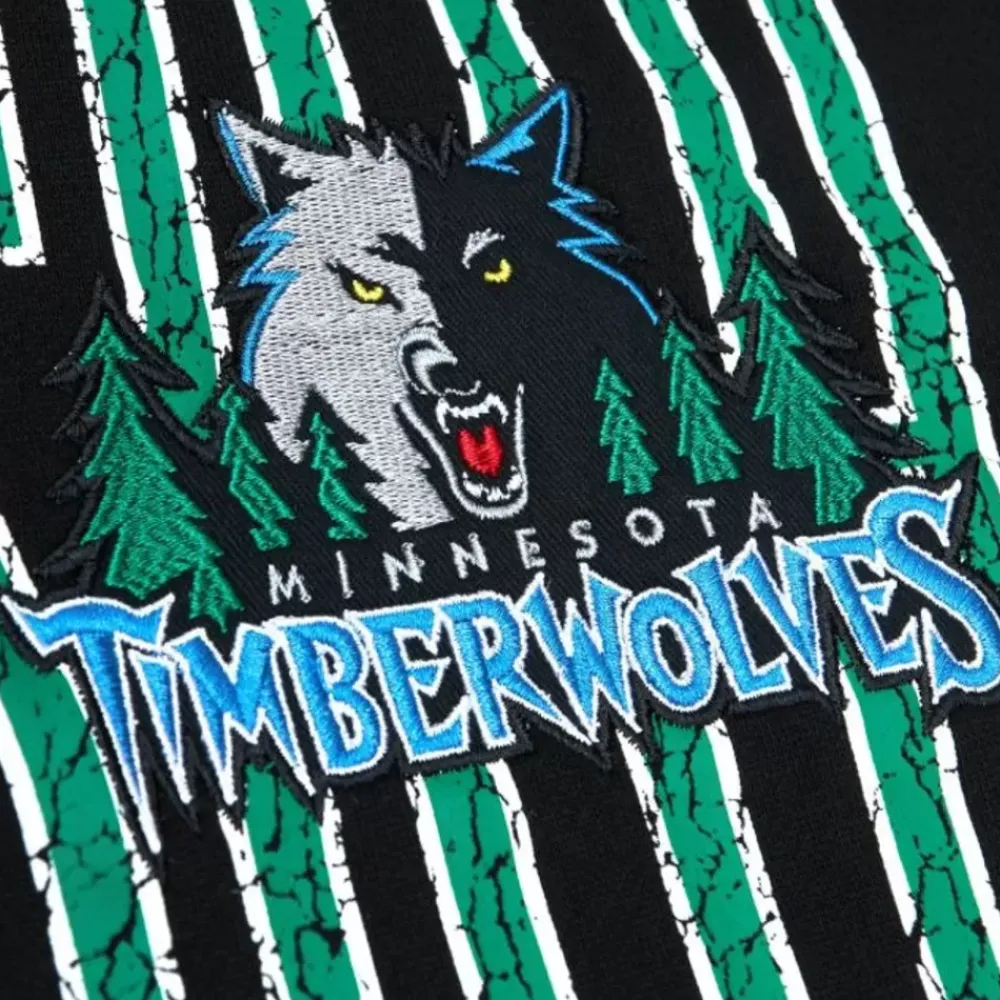 Apparel Mitchell & Ness Hoodies & Sweatshirts-Team Og Fleece 2.0 Minnesota Timberwolves