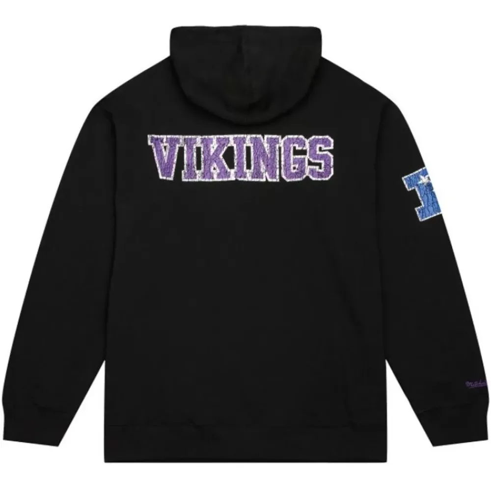 Apparel Mitchell & Ness Hoodies & Sweatshirts-Team Og Fleece 2.0 Minnesota Vikings