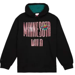 Apparel Mitchell & Ness Hoodies & Sweatshirts-Team Og Fleece 2.0 Minnesota Wild