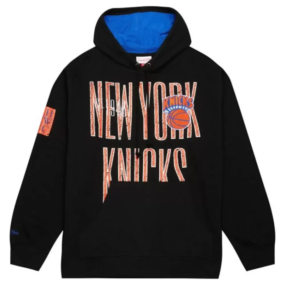 Apparel Mitchell & Ness Hoodies & Sweatshirts-Team Og Fleece 2.0 New York Knicks